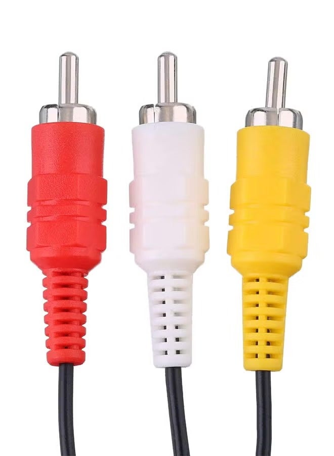 Audio Video Cable For Sony PS/PS2/PS3 Black/White/Red - Image 4