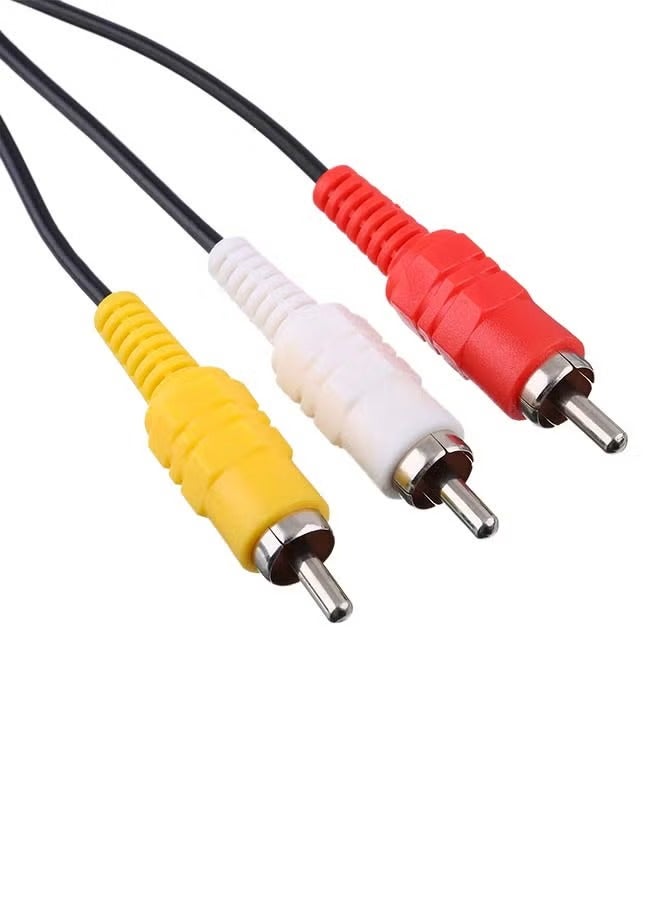 Audio Video Cable For Sony PS/PS2/PS3 Black/White/Red - Image 5