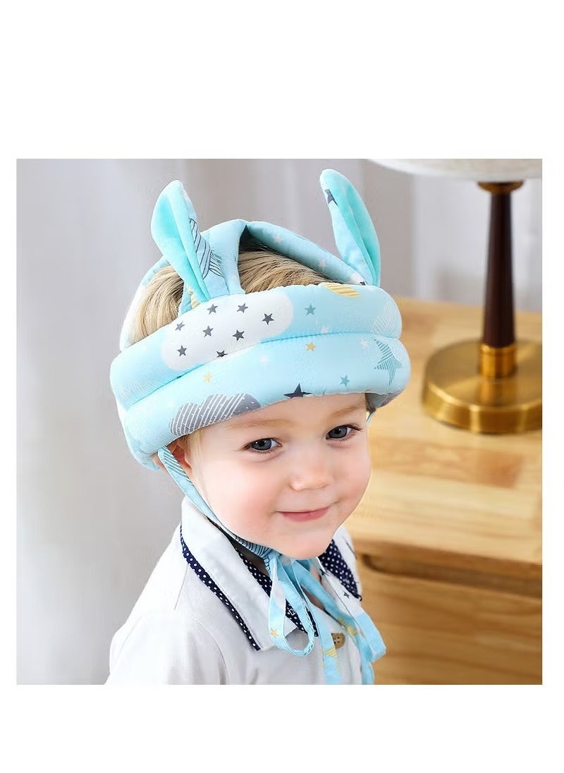 MIXDE Toddler Safety Helmet, Adjustable Protective Cap,No Bumps Child Safety Head Guard Hat for Running Walking Crawling  - Image 2