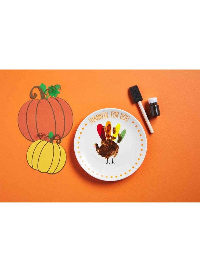 Mud Pie Kids Turkey Handprint Plate - Image 4