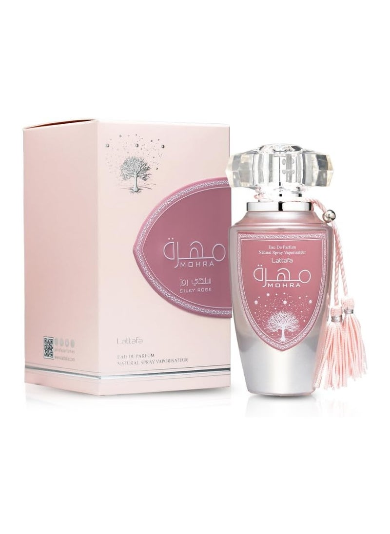 Lattafa Mohra Silky Rose For Women EDP 100ml  - Image 1