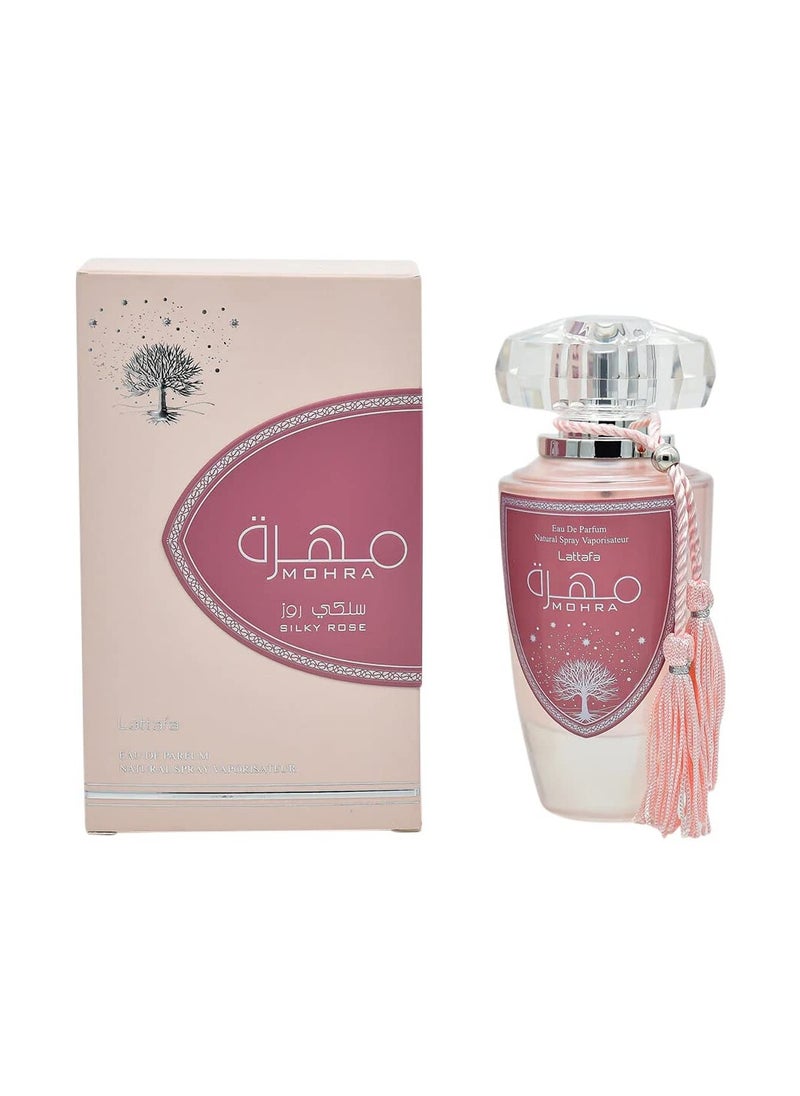Lattafa Mohra Silky Rose For Women EDP 100ml  - Image 3