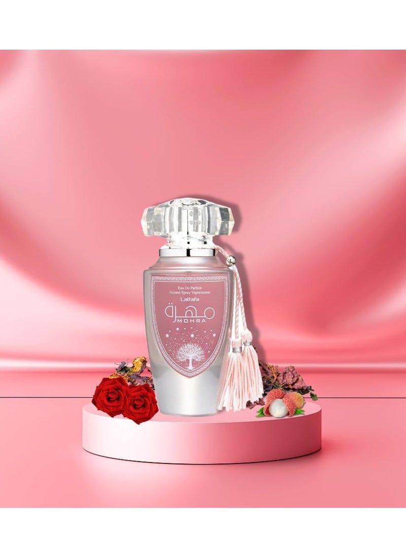 Lattafa Mohra Silky Rose For Women EDP 100ml  - Image 2