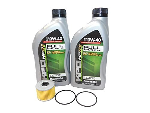 Kawasaki 20062015 Kawasaki KX450F OEM Full Synthetic Oil Change Kit KAW121 - Image 1
