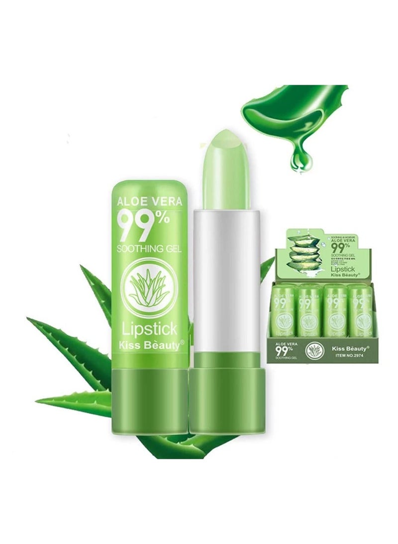 كيس بيوتي عبوة من 12 أحمر شفاه يدوم طويلاً بخلاصة الصبار - Image 2