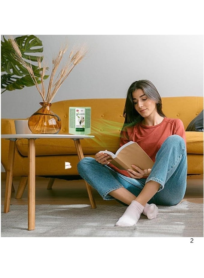 Odor-Removing Air Gel – Natural Scented Gel for Eliminating Bad Odors, Purifying Air, Long-Lasting 30-Day Fragrance, Perfect for Home, Bathroom, Bedroom, Car, Office, and Other Closed Spaces-Gardenia - Image 2