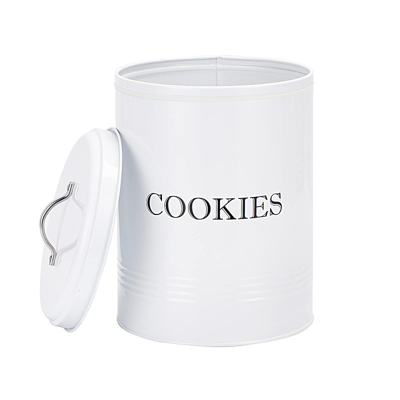 Brightalk Cookie Jar With Lid Counter Top Canister Decorative Storage Container For Farmhouse Kitchen - Image 1