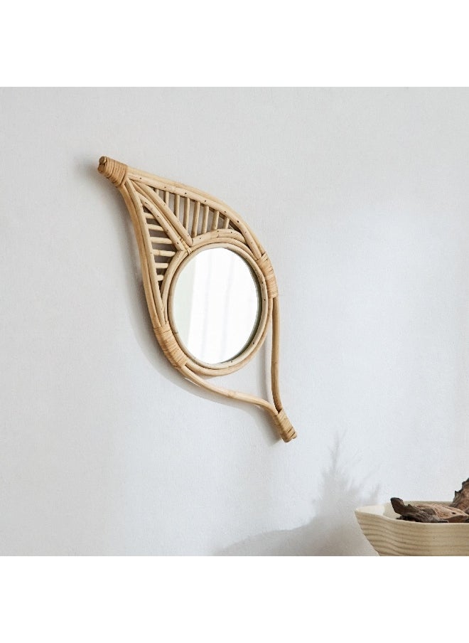 Boho Bliss Decorative Leaf Mirror 54 x 23 x 4 cm - pzsku/Z19E66CC54FBB3B1570CAZ/45/_/1729501626/be243169-e3d9-463d-8b07-4dda64a25692