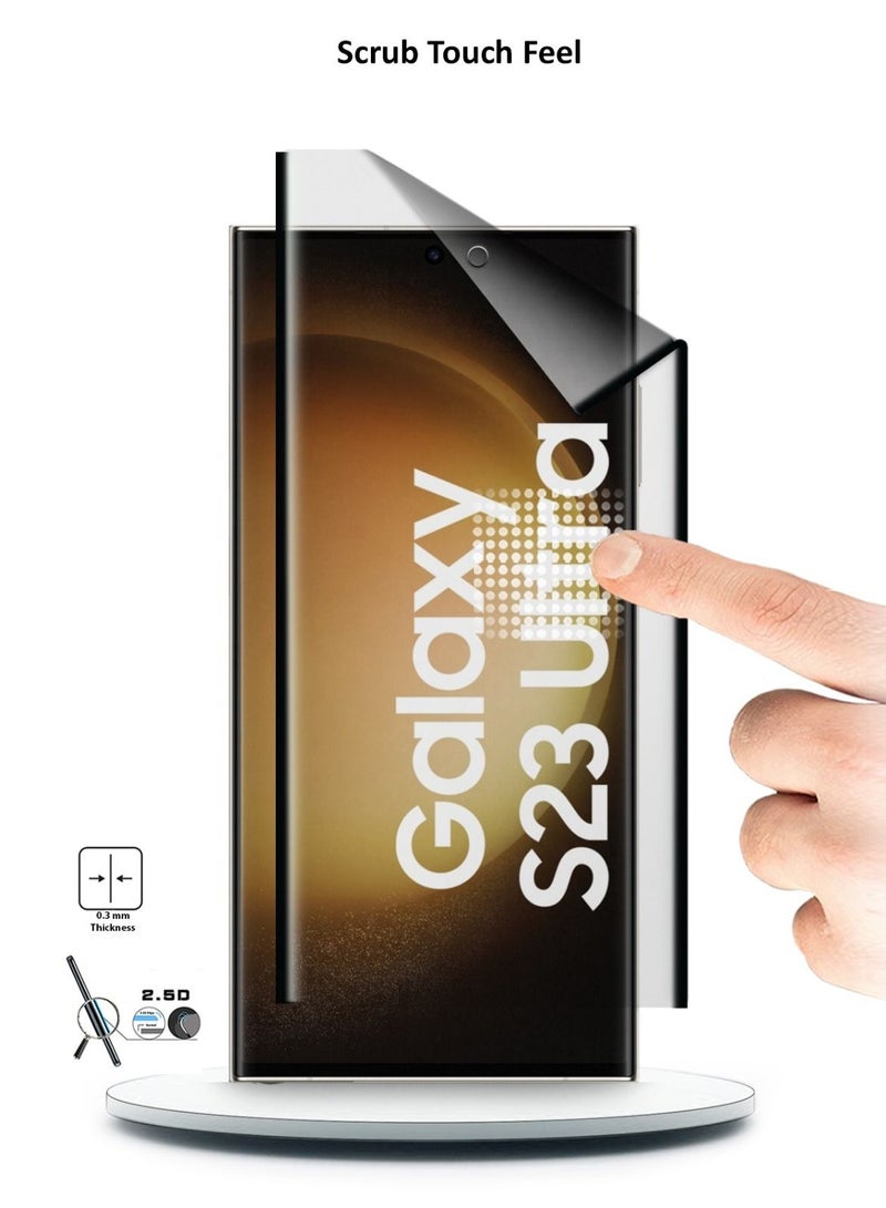 Techie Privacy Matte Ceramic Screen Protector For Samsung Galaxy S23 Ultra / S22 Ultra - Image 4