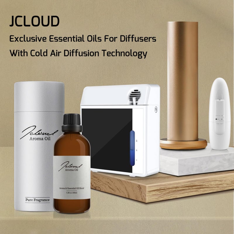 Jcloud JCLOU Spring Breeze Hotel Diffuser Oil - Inspired by InterContinental Hotel Scent - Luxury Essential Oils for Diffusers for Home - Pure Aromatherapy Fragrance in Glass Bottle, 100mL - Image 5