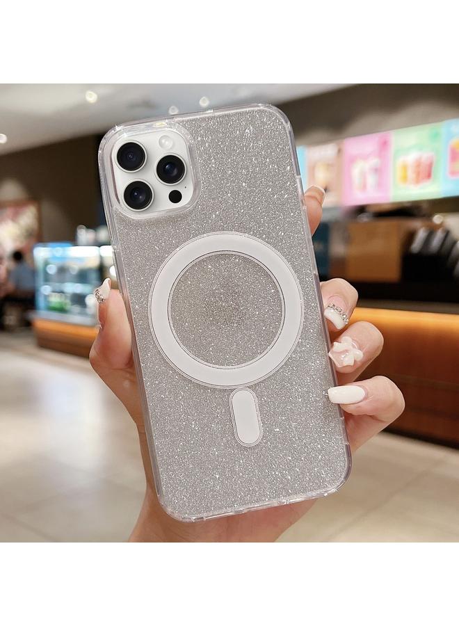 اس-توب جراب هاتف ماج سيف شفاف من الأكريليك اللامع لهاتف iPhone 13 Pro - Image 1