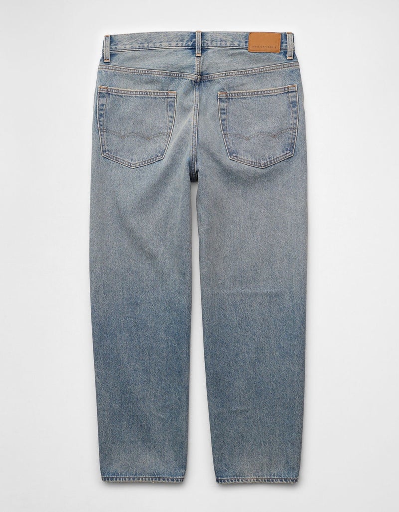 American Eagle AE Cropped Baggy Barrel Jean - Image 4
