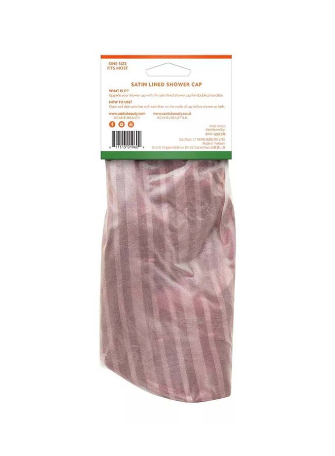 Cantu Satin Lined Shower Cap Purple - Image 2