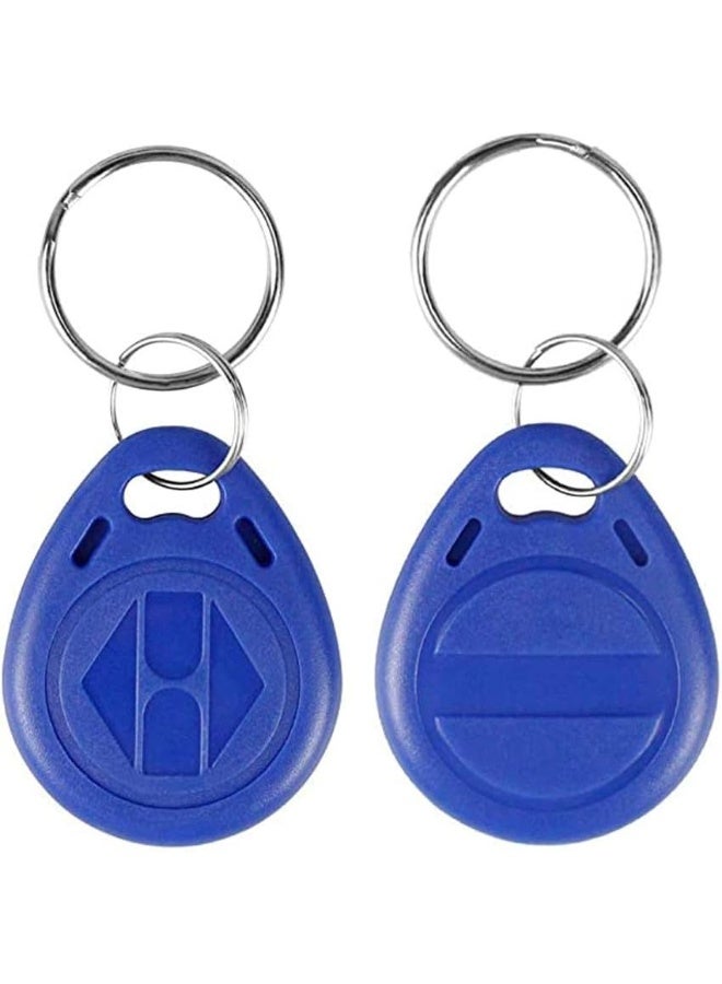 Rubik سلسلة مفاتيح RFID، علامات حلقة مفاتيح 125 كيلو هرتز T5567/T5577/T5557 علامات RFID فارغة قابلة للكتابة (10 سلاسل مفاتيح وصول) - Image 2