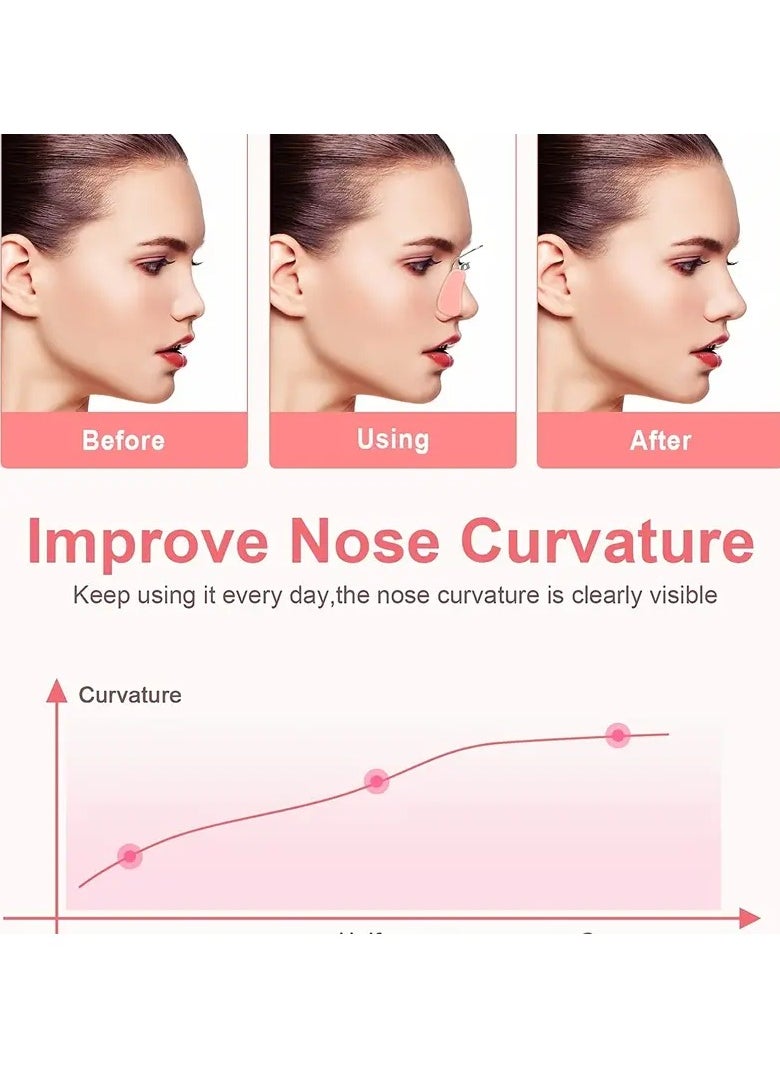 Goolsky - Nose Shaper Clip, Pain-free Nose Bridge Straightener Corrector, Beauty Up Lifting Soft Safety Silicone Tool For Wide Crooked Nose Women Men - Image 1