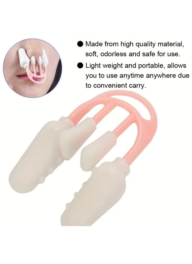 Goolsky - Nose Shaper Clip, Pain-free Nose Bridge Straightener Corrector, Beauty Up Lifting Soft Safety Silicone Tool For Wide Crooked Nose Women Men - Image 1