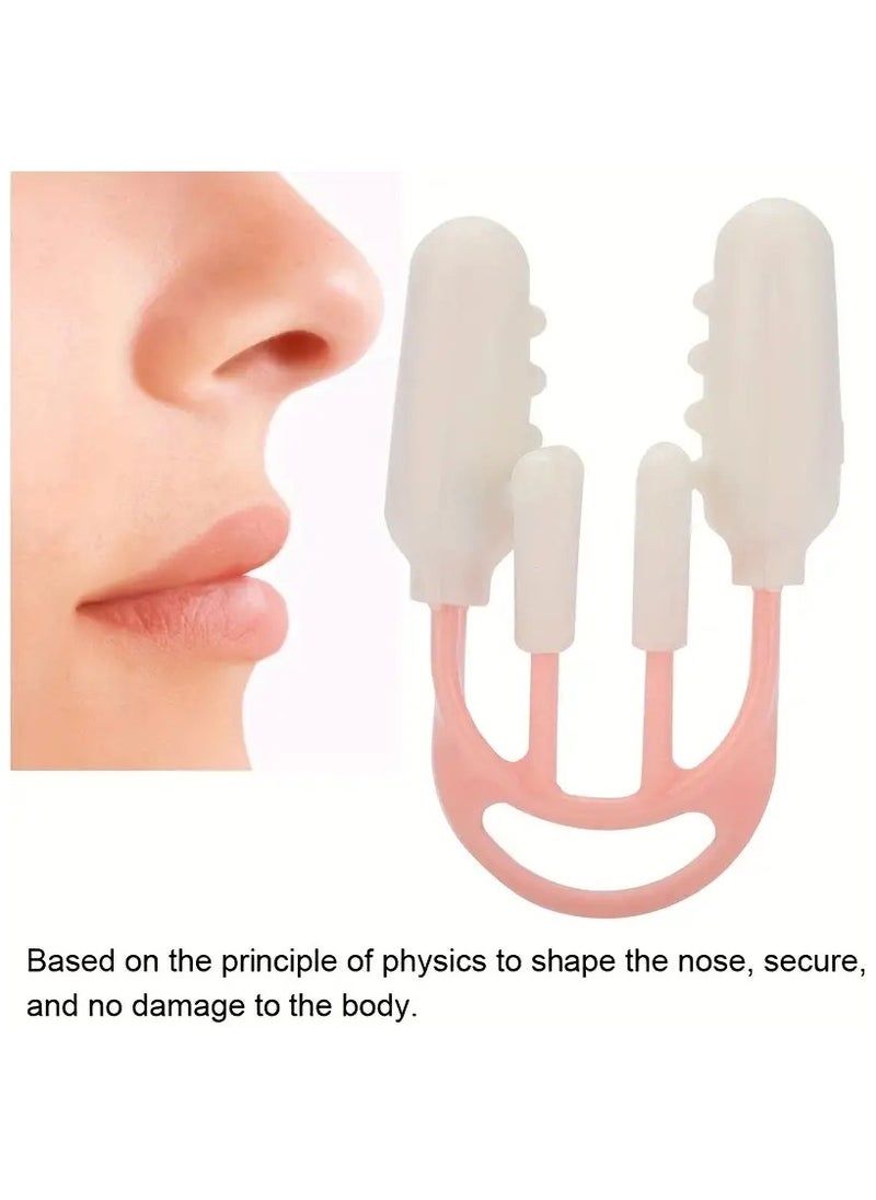 Goolsky - Nose Shaper Clip, Pain-free Nose Bridge Straightener Corrector, Beauty Up Lifting Soft Safety Silicone Tool For Wide Crooked Nose Women Men - Image 1