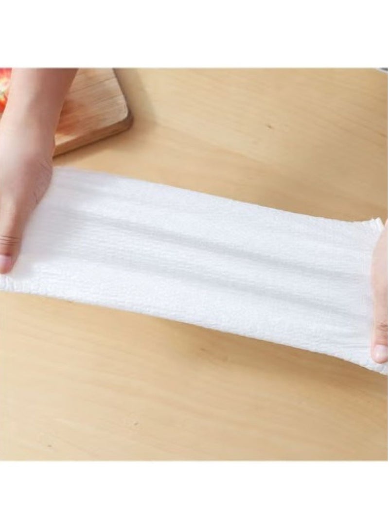 كيتشن خرقة تنظيف المطبخ 50 قطعة/الأسطوانة للاستعمال مرة واحدة، منشفة غسيل الحمام، خرقة مسح 3 بكرات - Image 4