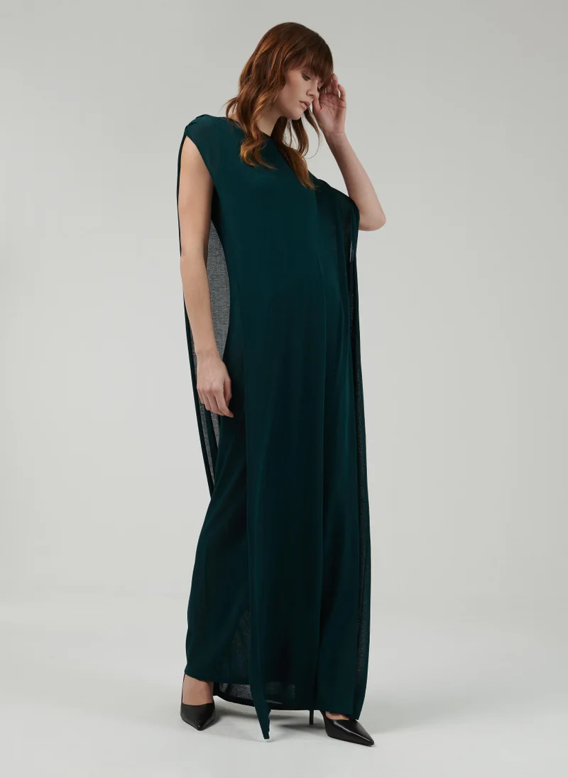 ليم قفطان بقصة غير متناظرة