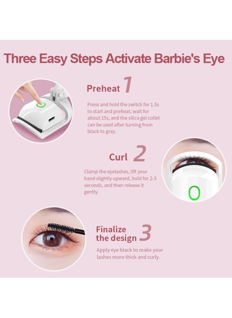 HUIHAO Popular Electric Eyelash Curler Blue  - Image 3