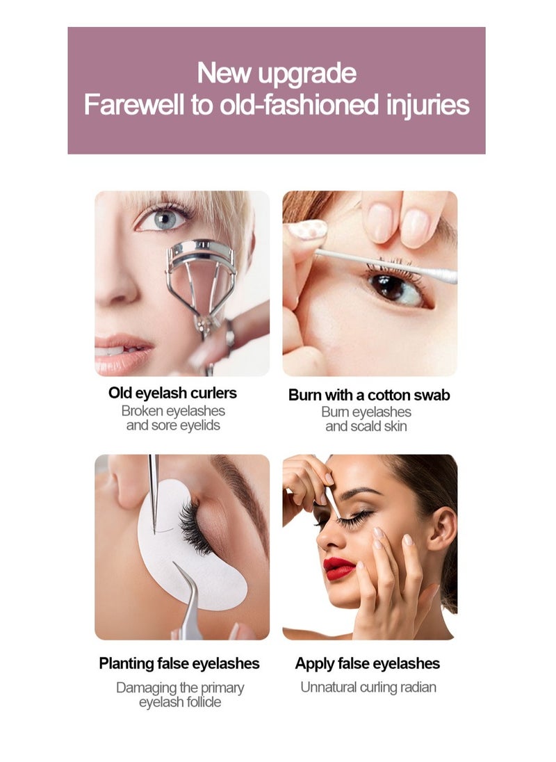 HUIHAO Popular Electric Eyelash Curler Blue  - Image 4