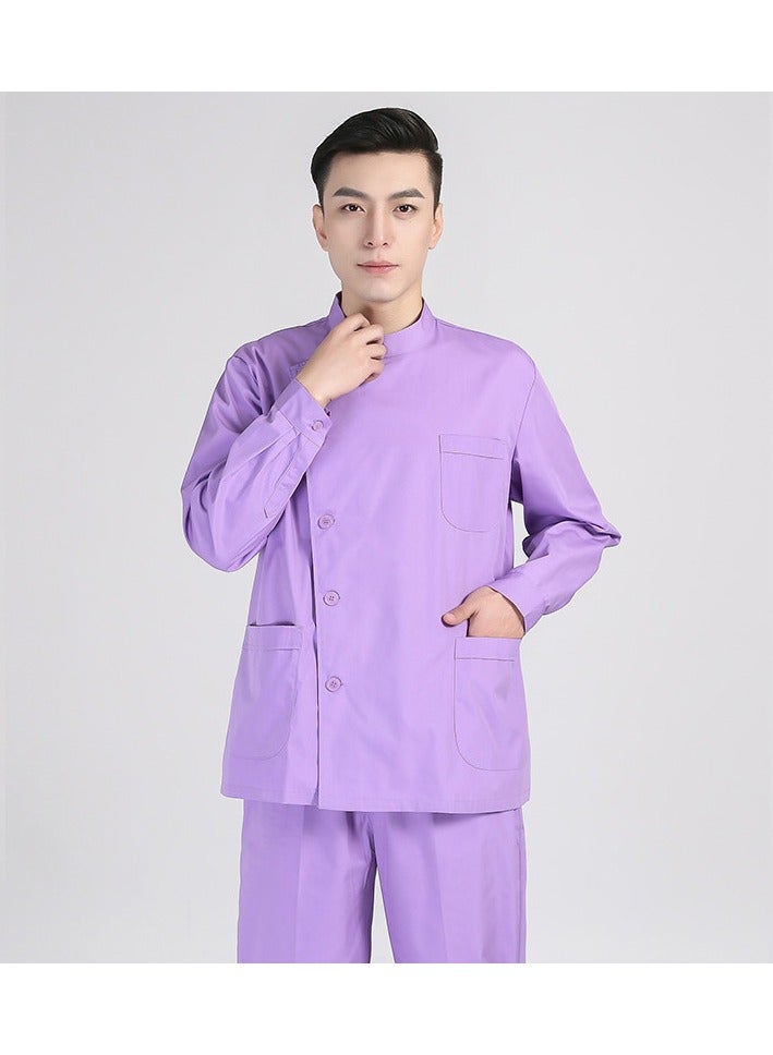 KUYING New Summer Thin Nurse Uniform Split Set Medical Work Uniform - Image 1