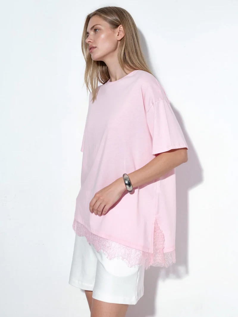 Busem BUSEM Women's Loose Fit Cotton Crew Neck T-Shirt