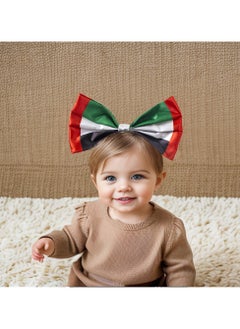 Magic Park Cute Bow-Tie Headband or UAE National Day, UAE Bow World Cup and Flag Day for Women Men Girl Boy  - Image 5