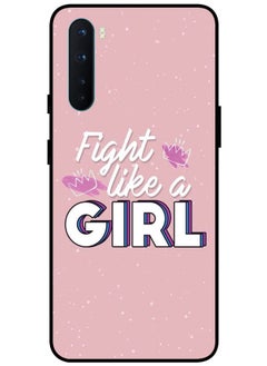 Protective Case Cover For OnePlus Nord Smart Series Printed Protective Case Cover for OnePlus Nord Fight Like A Girl