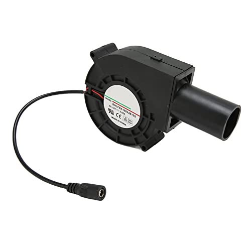 KUIDAMOS 6000RPM Brushless Cooling Blower Fan, 34.2W Blower Fan Blower Brushless Cooling 45DB Double Ball Support Adjustable Speed Bearing Air Mover 97x97mm - Image 2