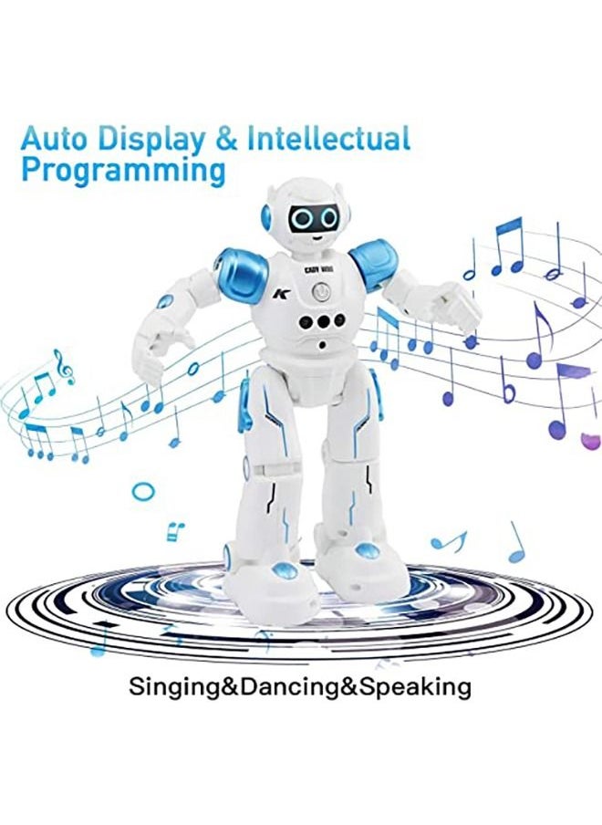 YelaJoy - Robot Toys RC Robot for Kids Rechargeable Intelligent Programmable Robot with Infrared Controller,Remote Control Robots Gesture Sensing Robot,Interactive Walking Singing Dancing - Image 1