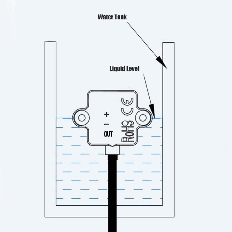 Cost saving design picks Non Water Level Sensor,less Liquid Level Probe 5V High Low Level Output in Testing Strong, Alkali, Boiling and Various Liquids All-scene compatible build - Image 5