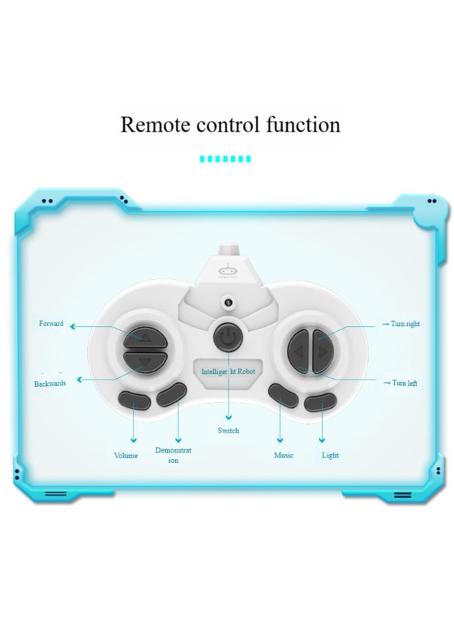 Robot Toys, Rechargeable Remote Control Robot Toys for Kids, 2.4Ghz RC Robot Toys with Music and LED Eyes - Image 3