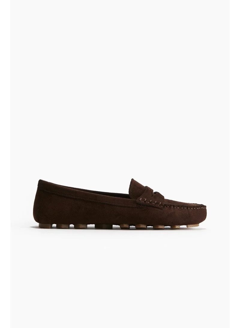 اتش اند ام Napped loafers