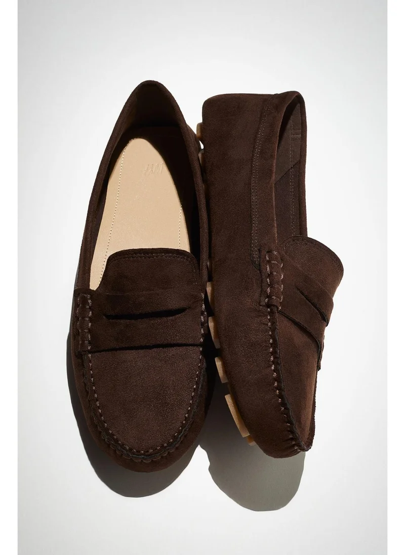 اتش اند ام Napped loafers