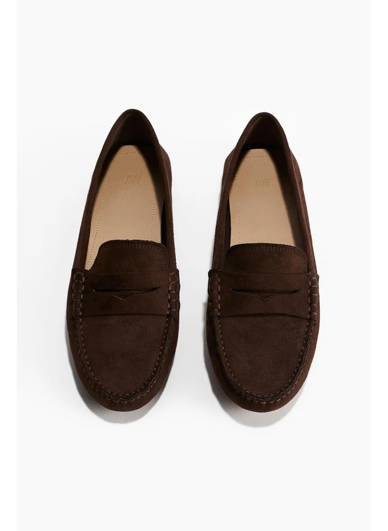 اتش اند ام Napped loafers