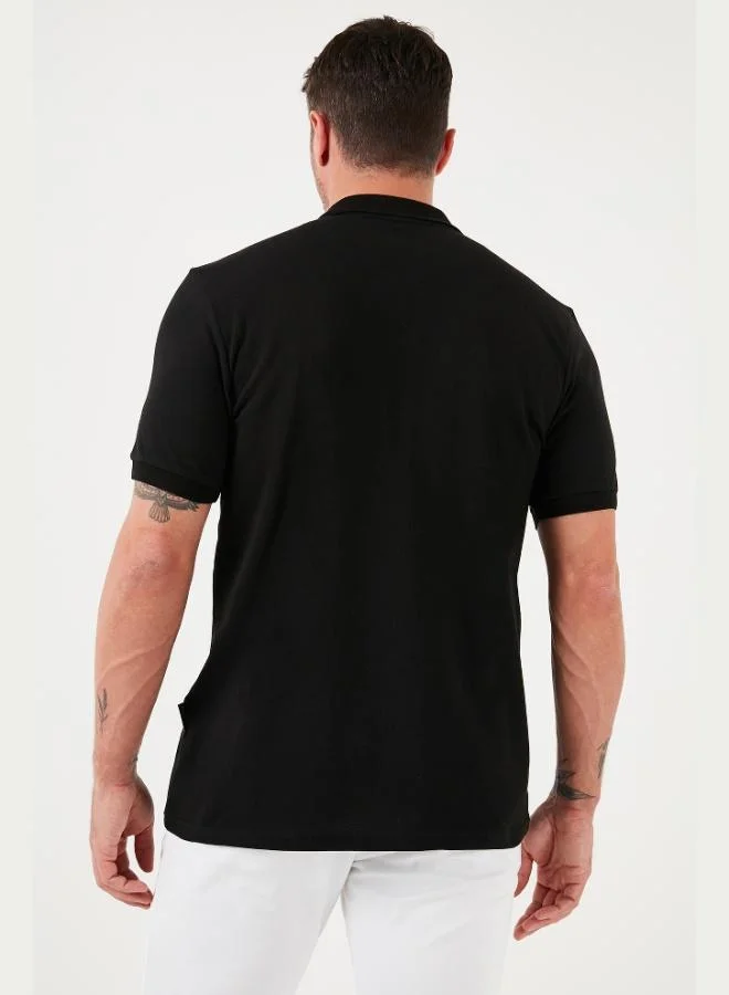 Buratti Buratti Cotton Regular Fit Buttoned Polo Collar 3-Pack T Shirt Men's T-SHIRT 5902127S3