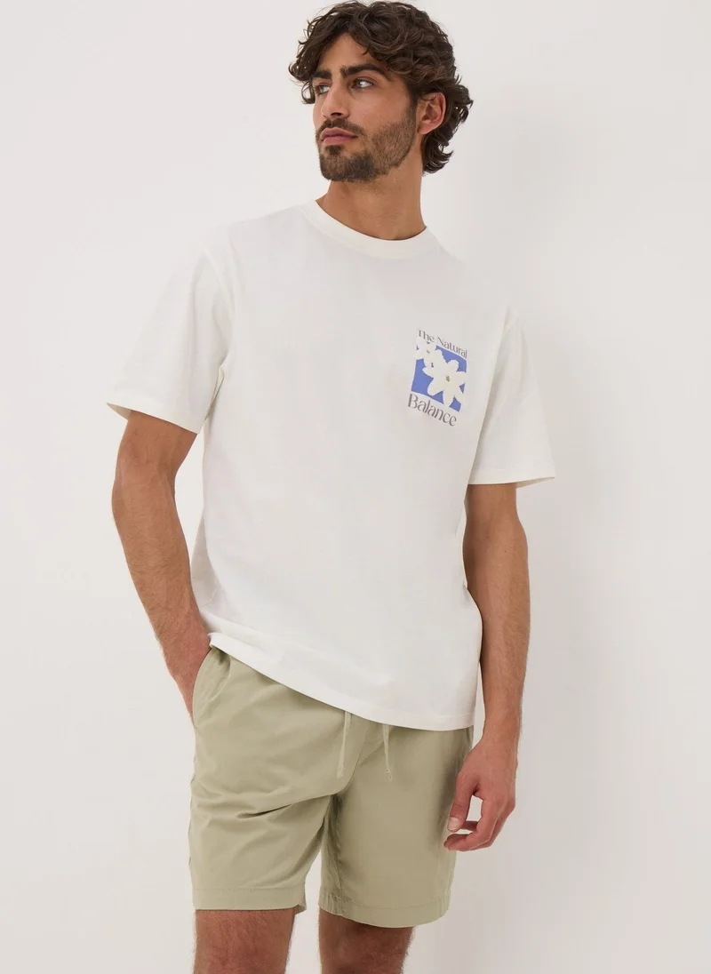Matalan Stone Drawcord Chino Shorts
