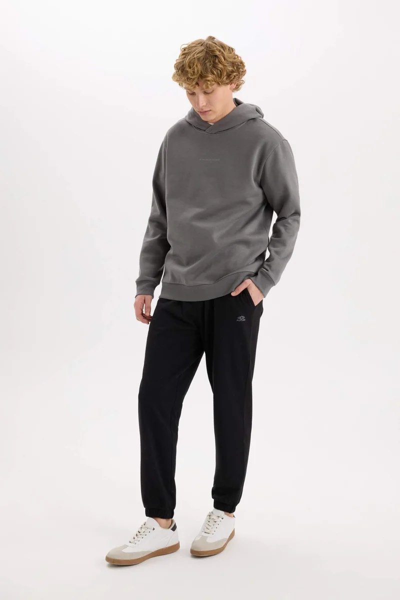Defacto Regular Fit Pocketed Sweatshirt Fabric Sweatpants