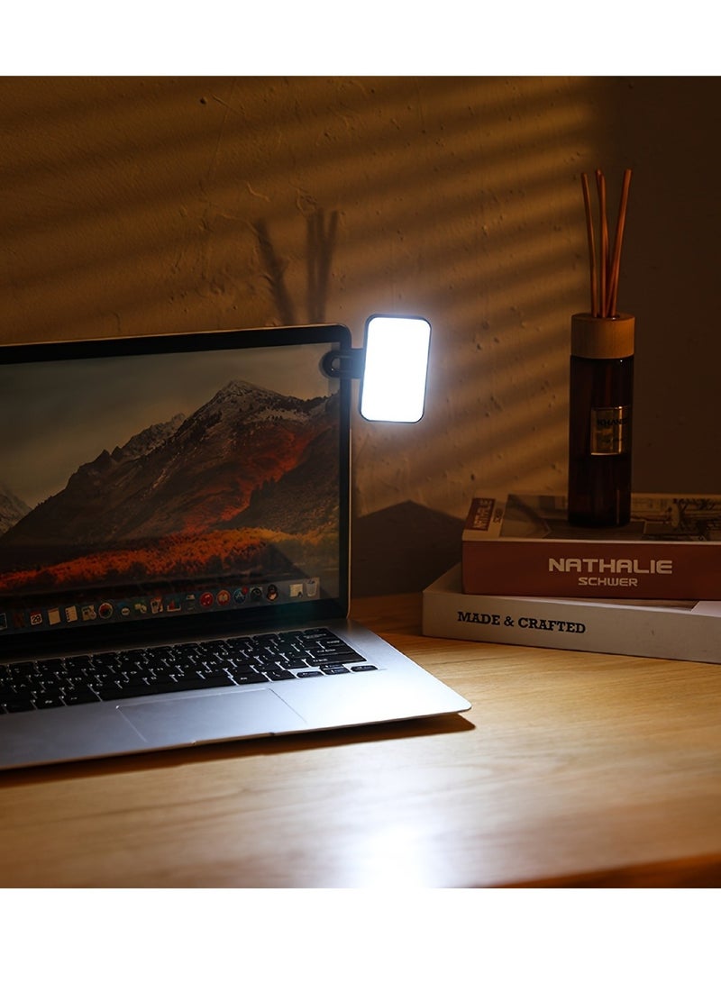 Rechargeable Selfie Light, Clip-on LED Ring Light for Phone, Laptop, Tablet and Computer, Portable Phone Light for Selfie/Video Conference/Zoom Call/Photography/Makeup/Picture  - Image 5
