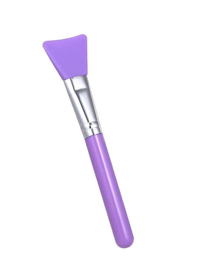 فرشاة مكياج سيليكون أرجواني - Image 2