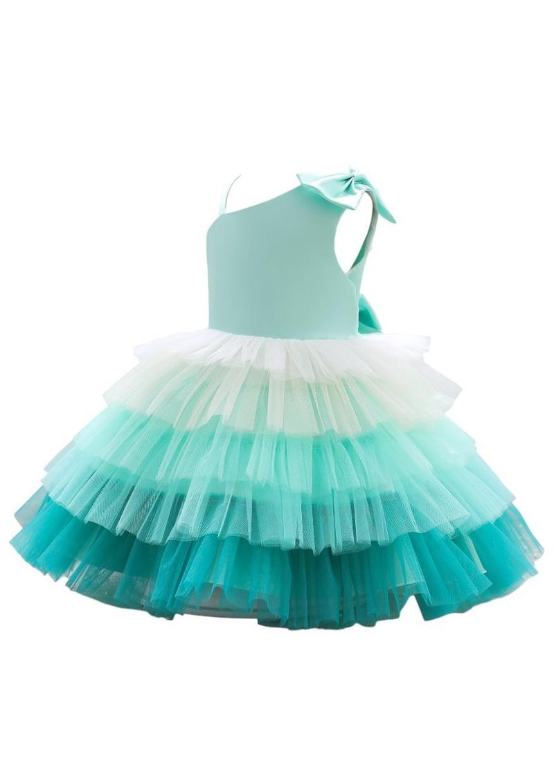 D'Daniela Tiered Tulle Dress - Image 2