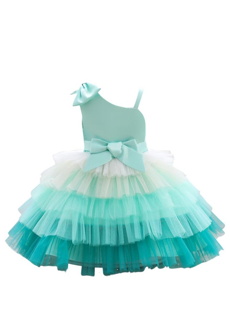 D'Daniela Tiered Tulle Dress - Image 3