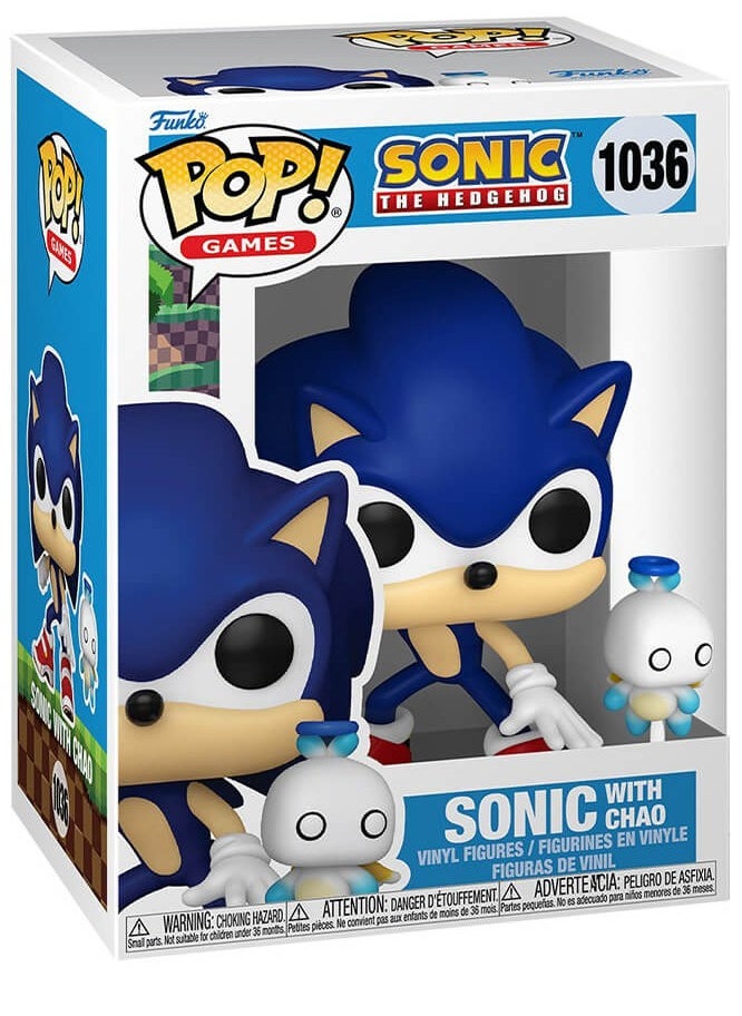 Funko Funko Pop! Games: Sonic with Chao #1036  - Image 2