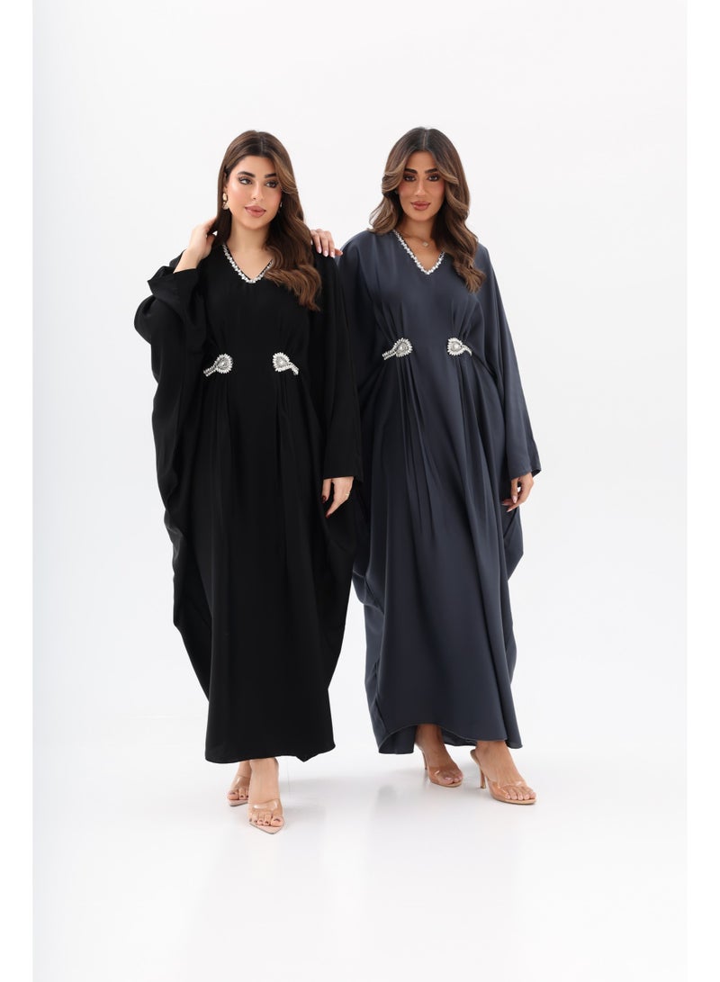 أوفي عباية كريستالية - Image 3