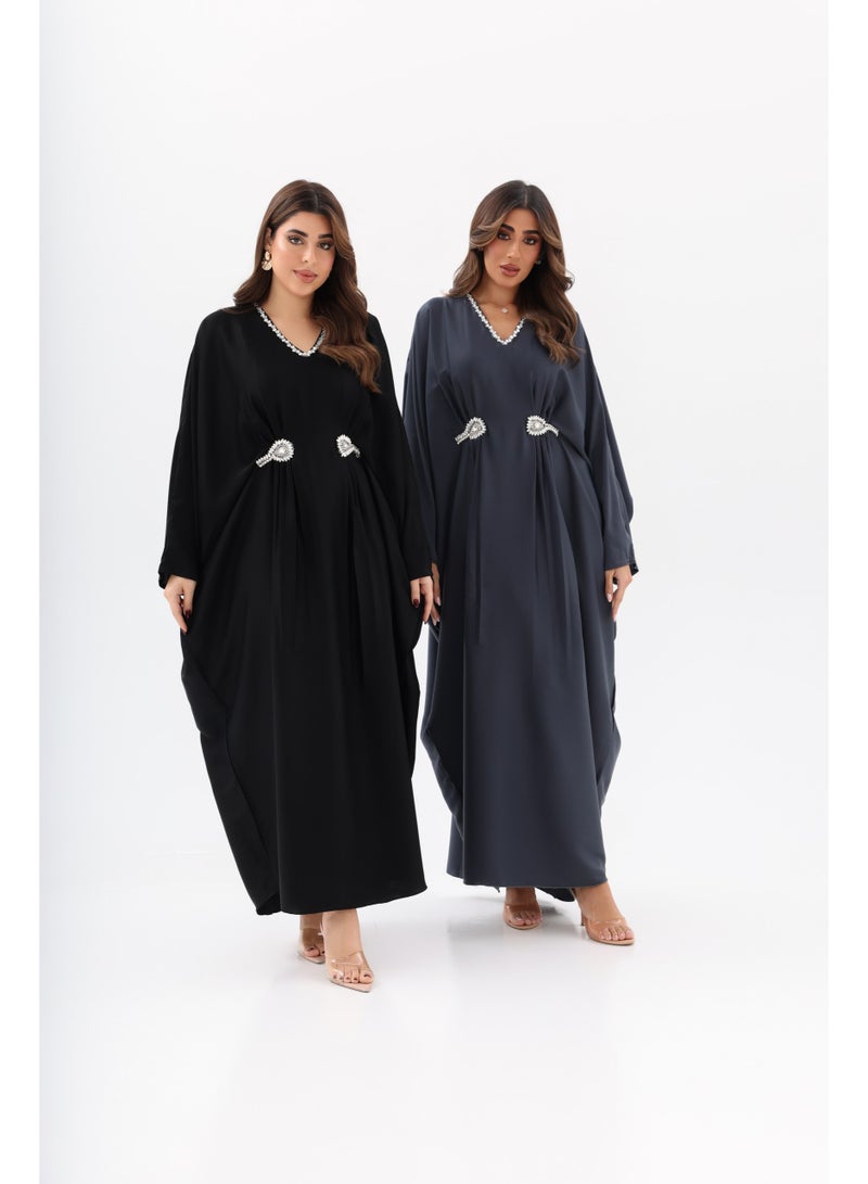 أوفي عباية كريستالية - Image 4