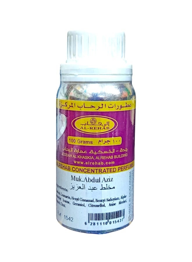 عطر زيتي مخلط عبدالعزيز 100 مل