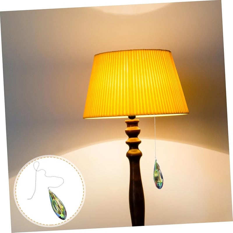 سلسلة سحب ممتدة من الكريستال المخرز لمصباح طاولة السرير، قلادة زخرفية - Image 5