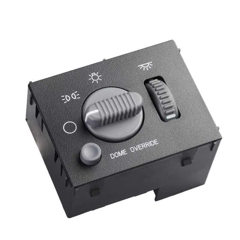 SOAESCN 15755595 Headlight Dimmer Switch for 19992002 Chevy Silverado Tahoe Suburban Avalanche 1500 2500 3500 GMC Sierra Yukon XL 1500 2500 Escalade Dome Light Switch 15738843D1534GDS968SW2157