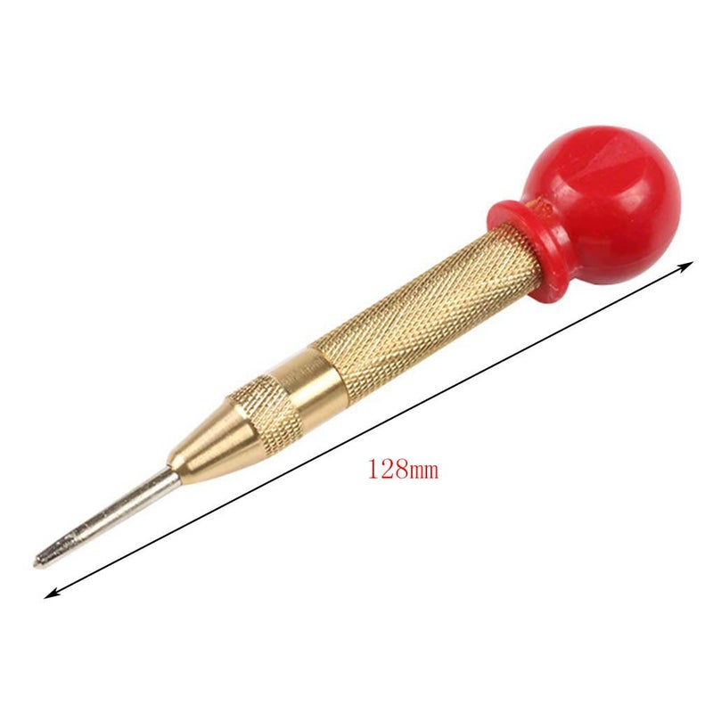 Large Automatic Center Punch Metal Marker Golden Hat [trumpet]]